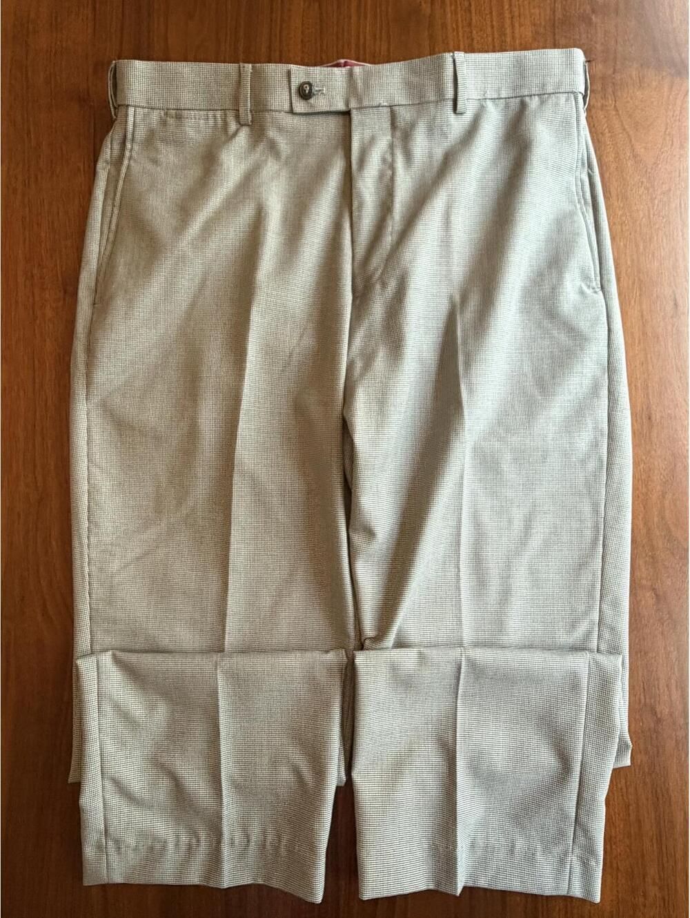 Louis Raphael Rossi Men’s Houndstooth Dress Pants - Size 36x30